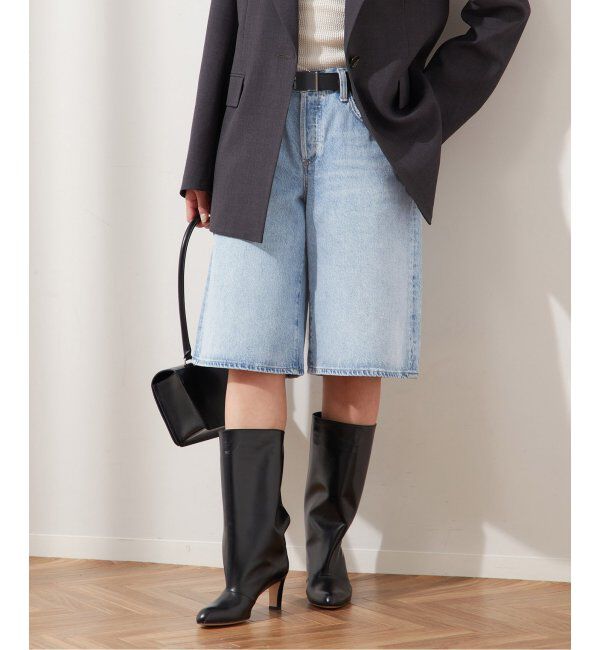 journal standard L'essage「【AGOLDE / エーゴールドイー】BAGGY V-SHORT IN PREVAIL：デニム」|デニム|