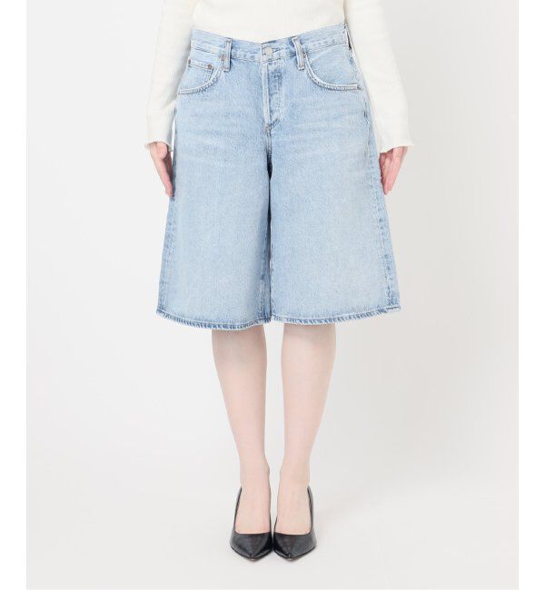 journal standard L'essage「【AGOLDE / エーゴールドイー】BAGGY V-SHORT IN PREVAIL：デニム」|デニム|