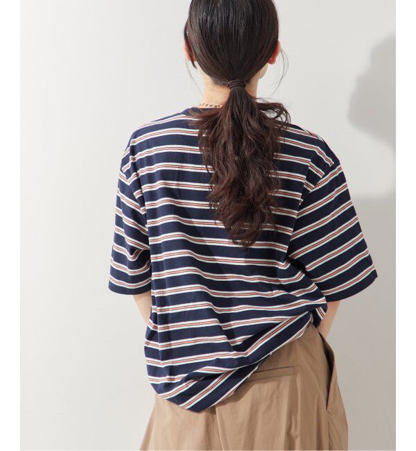 journal standard L'essage「マルチボーダーTシャツ」|Tシャツ・カットソー|