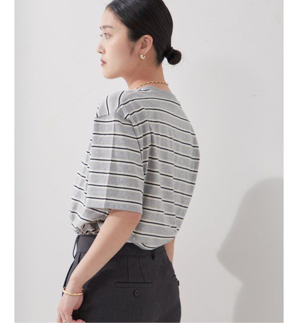 journal standard L'essage「マルチボーダーTシャツ」|Tシャツ・カットソー|