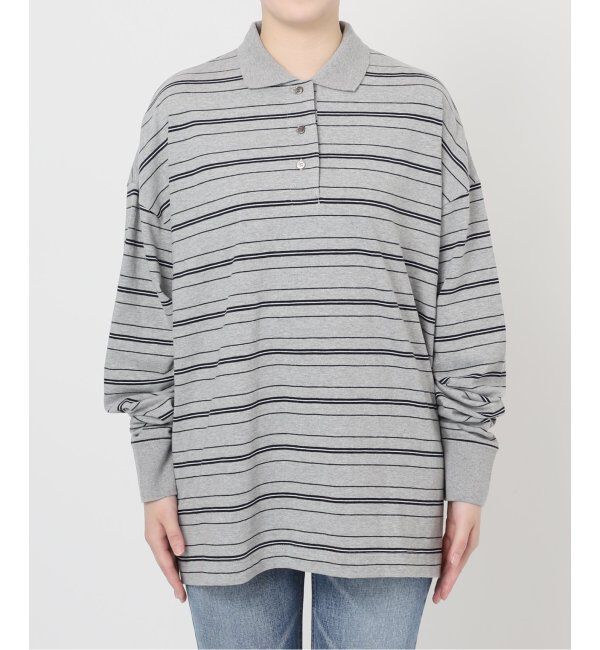 journal standard L'essage「ポロシャツロングスリーブプルオーバー」|Tシャツ・カットソー|