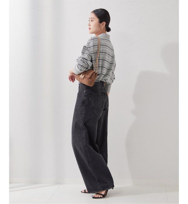 journal standard L'essage「ポロシャツロングスリーブプルオーバー」|Tシャツ・カットソー|