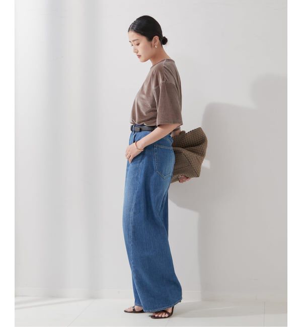 journal standard L'essage「《追加2》ルーズウェービング 3D デニムパンツ」|デニム|