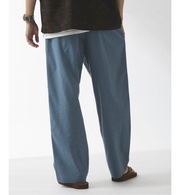 JOURNAL STANDARD relume「リネンブレンド 1タック &rdquo;レイジー&rdquo; パンツ」|スラックス|