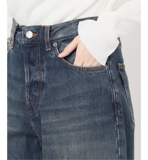 journal standard L'essage「【HAIKURE/ハイクル】BETHANY SHORT LENGTH INTENSE BLU：デニム」|デニム|