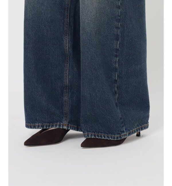 journal standard L'essage「【HAIKURE/ハイクル】BETHANY SHORT LENGTH INTENSE BLU：デニム」|デニム|