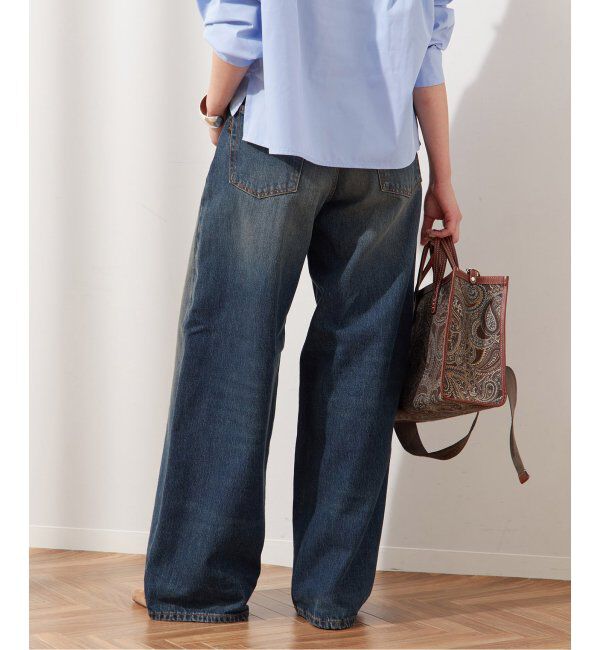 journal standard L'essage「【HAIKURE/ハイクル】BETHANY SHORT LENGTH INTENSE BLU：デニム」|デニム|