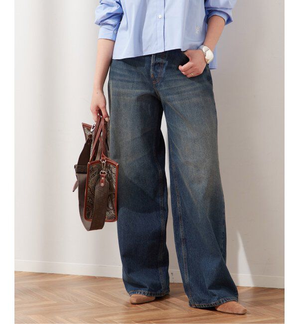 journal standard L'essage「【HAIKURE/ハイクル】BETHANY SHORT LENGTH INTENSE BLU：デニム」|デニム|