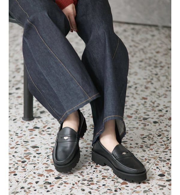 journal standard L'essage「《追加》《別注》【CAMINANDO/カミナンド】ローファー」|ローファー|ブラック