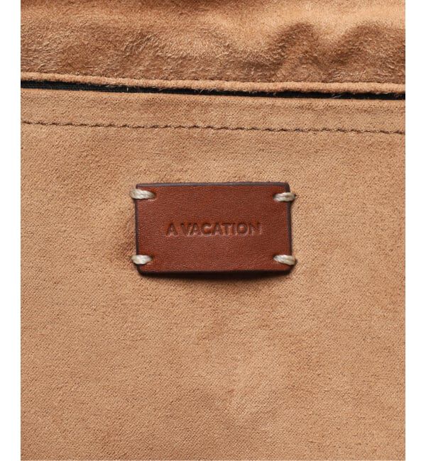 journal standard L'essage「《別注》【A VACATION】CLUB BAG L BROWN LEO：トートバッグ」|トートバッグ|