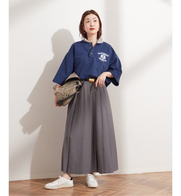 journal standard L'essage「《別注》【RUSSELL ATHLETIC/ラッセル・アスレティック】ポロエリ スエット」|Tシャツ・カットソー|