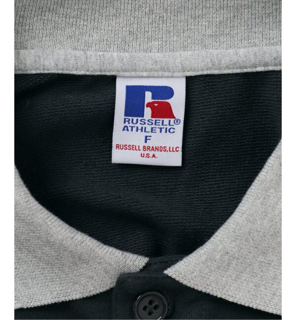 journal standard L'essage「《別注》【RUSSELL ATHLETIC/ラッセル・アスレティック】ポロエリ スエット」|Tシャツ・カットソー|