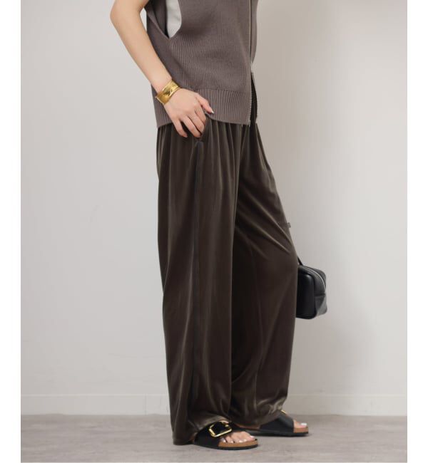 JOURNAL STANDARD relume「ベロアコードライントラックパンツ」|その他|