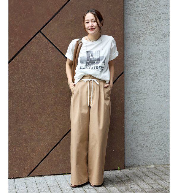 JOURNAL STANDARD「《追加2》汗ジミ防止天竺プリントT」|Tシャツ・カットソー|