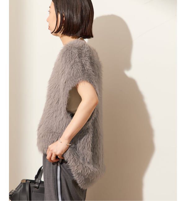 journal standard L'essage「ロングフェザーベスト」|ベスト・ジレ|