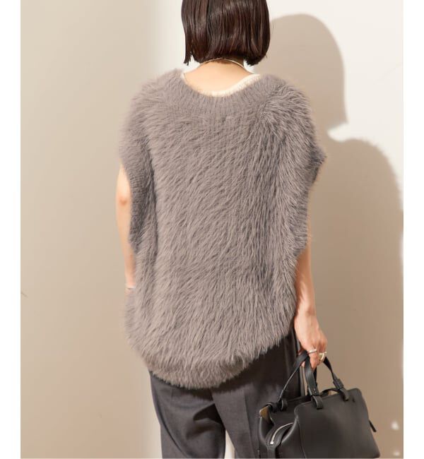 journal standard L'essage「ロングフェザーベスト」|ベスト・ジレ|