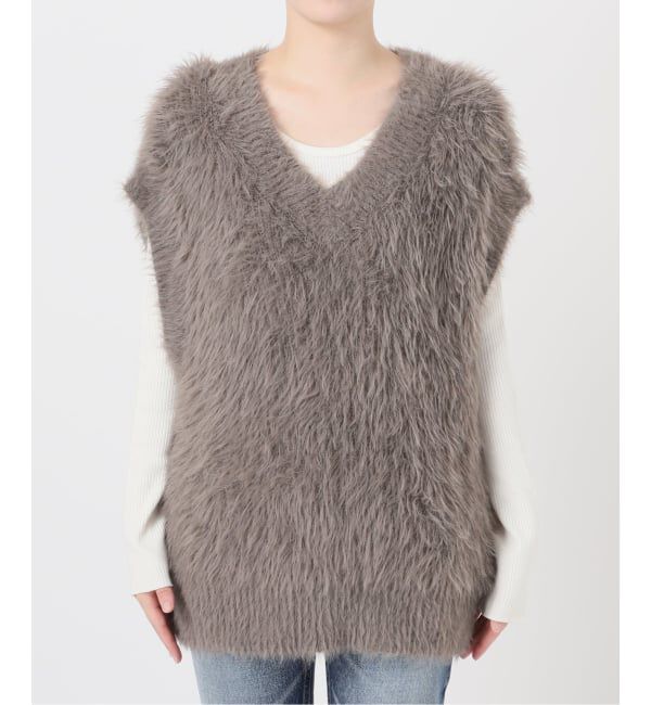 journal standard L'essage「ロングフェザーベスト」|ベスト・ジレ|