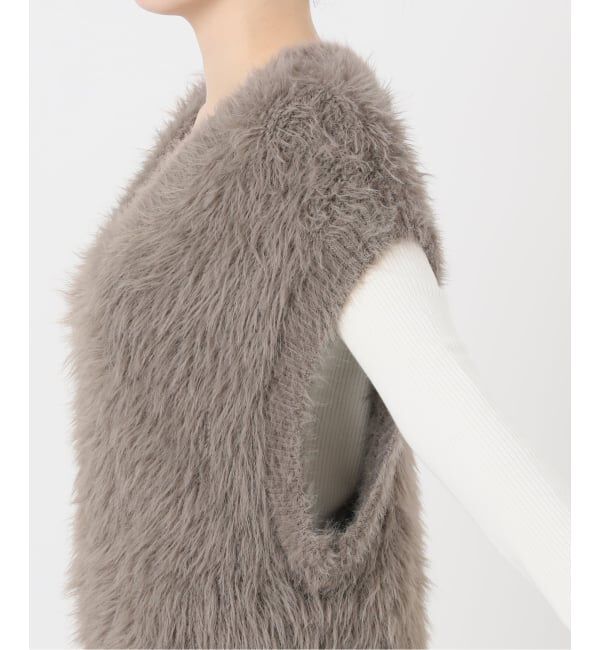 journal standard L'essage「ロングフェザーベスト」|ベスト・ジレ|