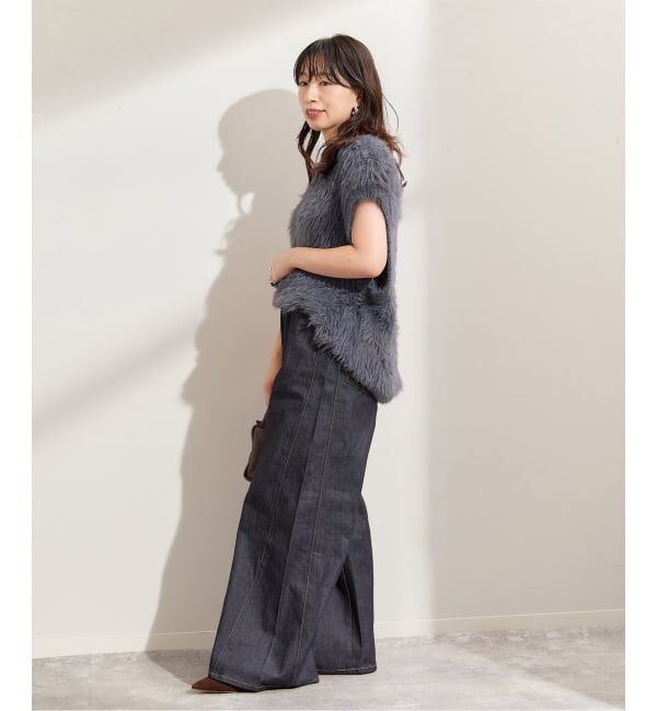 journal standard L'essage「ロングフェザーベスト」|ベスト・ジレ|