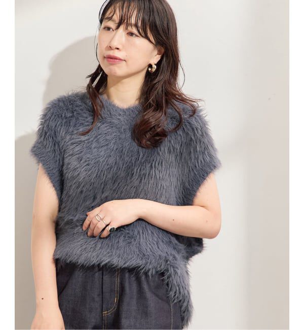 journal standard L'essage「ロングフェザーベスト」|ベスト・ジレ|