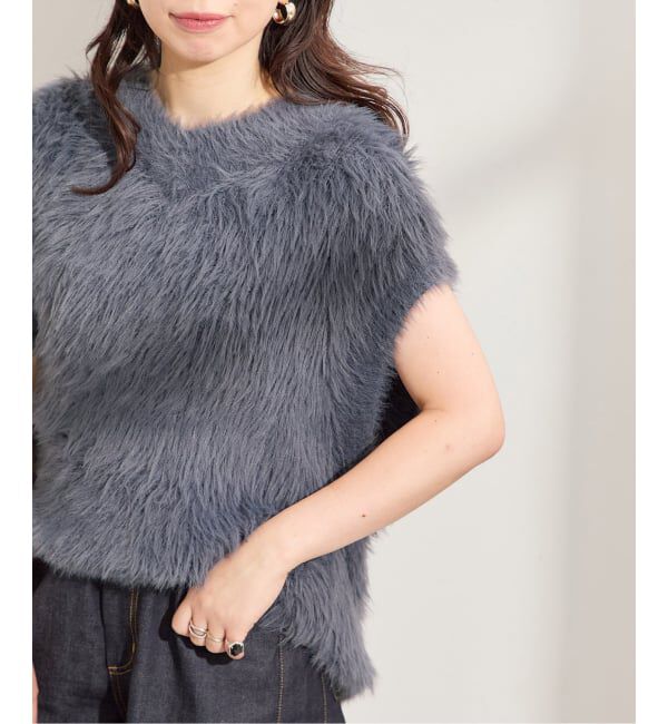 journal standard L'essage「ロングフェザーベスト」|ベスト・ジレ|