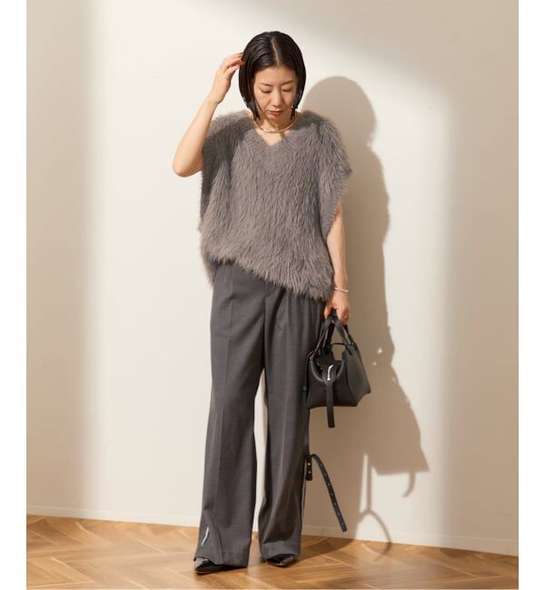 journal standard L'essage「ロングフェザーベスト」|ベスト・ジレ|