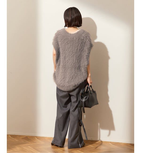 journal standard L'essage「ロングフェザーベスト」|ベスト・ジレ|