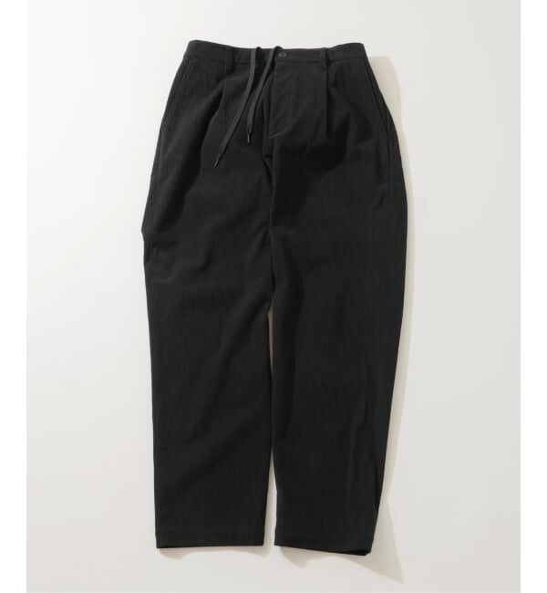 JOURNAL STANDARD relume「TECH &rdquo;SOLOTEX(R)&rdquo; コーデュロイウォッシャブル イージースラックス」|スラックス|ブラック