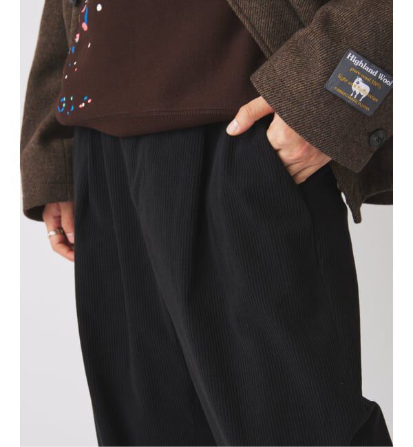 JOURNAL STANDARD relume「TECH &rdquo;SOLOTEX(R)&rdquo; コーデュロイウォッシャブル イージースラックス」|スラックス|