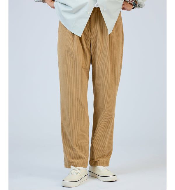 JOURNAL STANDARD relume「TECH &rdquo;SOLOTEX(R)&rdquo; コーデュロイウォッシャブル イージースラックス」|スラックス|