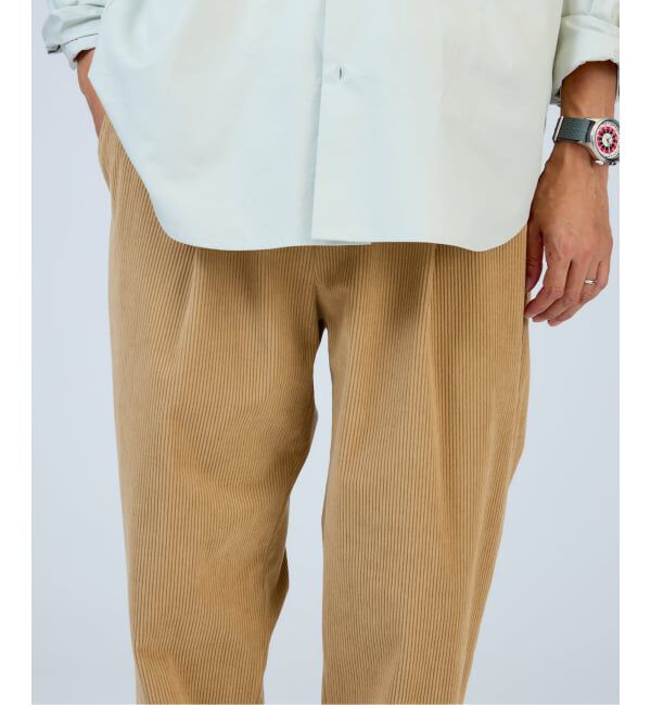 JOURNAL STANDARD relume「TECH &rdquo;SOLOTEX(R)&rdquo; コーデュロイウォッシャブル イージースラックス」|スラックス|