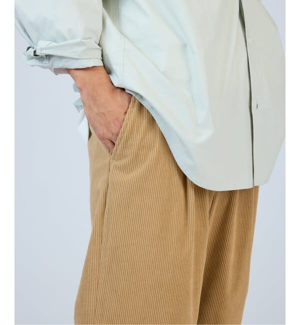 JOURNAL STANDARD relume「TECH &rdquo;SOLOTEX(R)&rdquo; コーデュロイウォッシャブル イージースラックス」|スラックス|