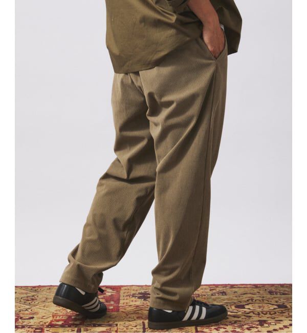 JOURNAL STANDARD relume「TECH &rdquo;SOLOTEX(R)&rdquo; コーデュロイウォッシャブル イージースラックス」|スラックス|