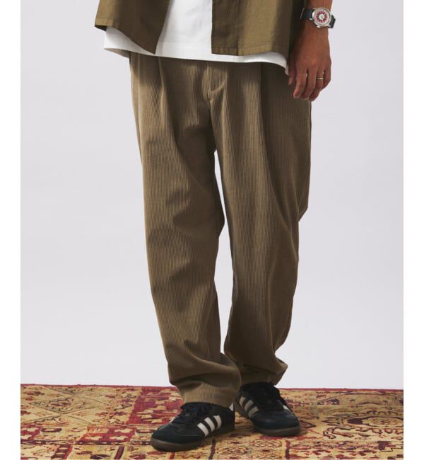 JOURNAL STANDARD relume「TECH &rdquo;SOLOTEX(R)&rdquo; コーデュロイウォッシャブル イージースラックス」|スラックス|