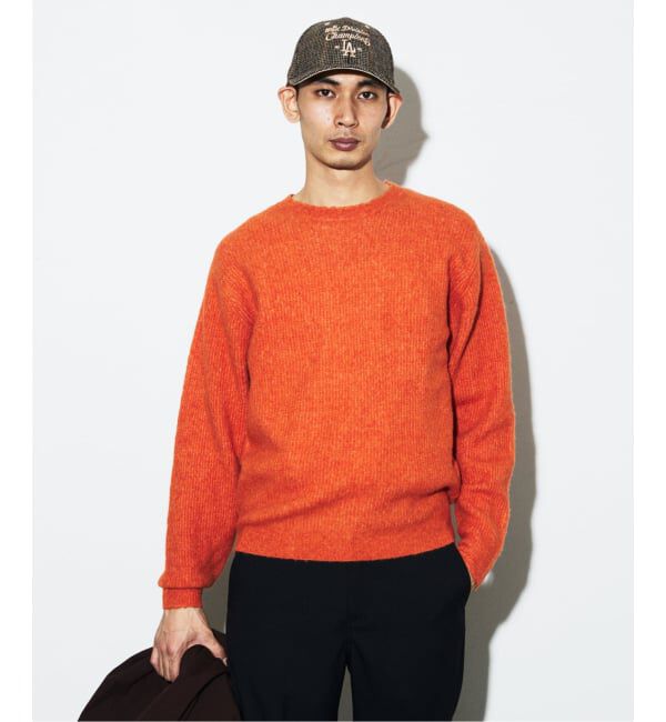 JOURNAL STANDARD「YAK / ヤク アルパカ ブレンド タック ニット」|ニット・セーター|