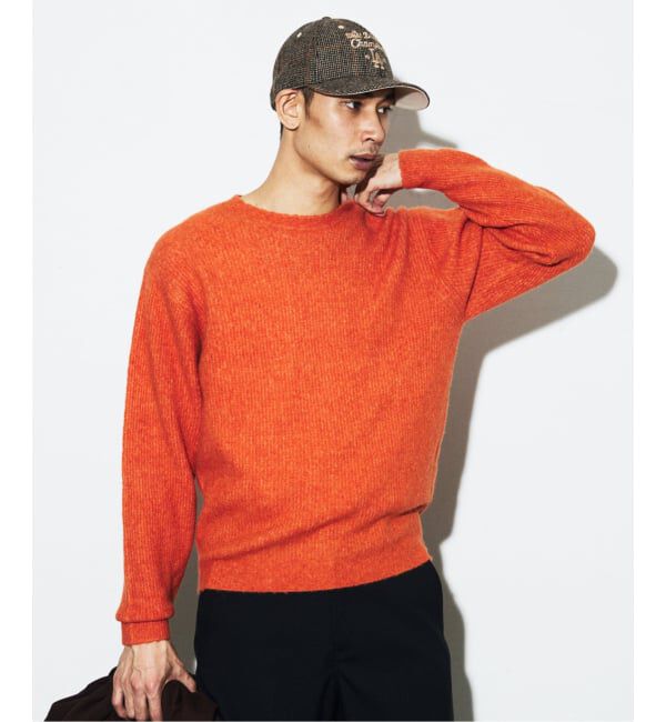 JOURNAL STANDARD「YAK / ヤク アルパカ ブレンド タック ニット」|ニット・セーター|