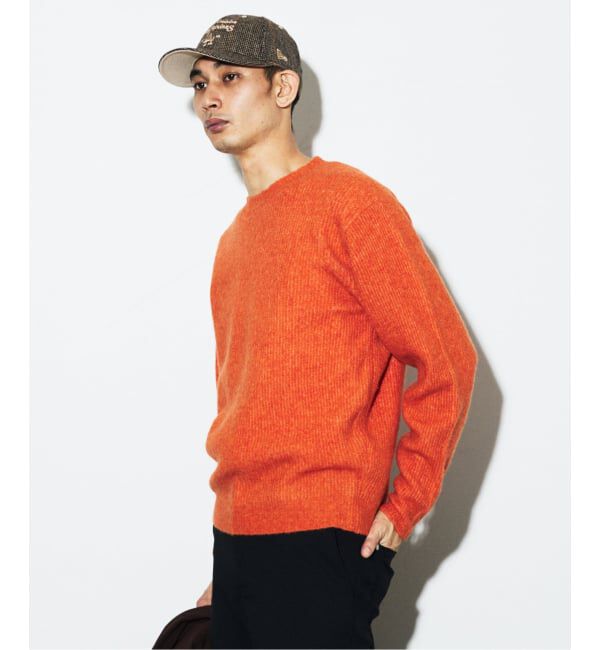 JOURNAL STANDARD「YAK / ヤク アルパカ ブレンド タック ニット」|ニット・セーター|