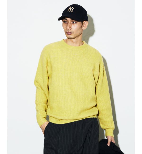 JOURNAL STANDARD「YAK / ヤク アルパカ ブレンド タック ニット」|ニット・セーター|