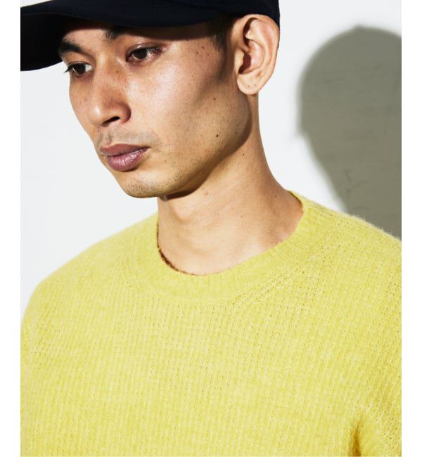 JOURNAL STANDARD「YAK / ヤク アルパカ ブレンド タック ニット」|ニット・セーター|