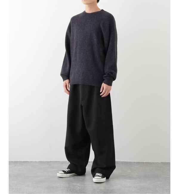 JOURNAL STANDARD「YAK / ヤク アルパカ ブレンド タック ニット」|ニット・セーター|