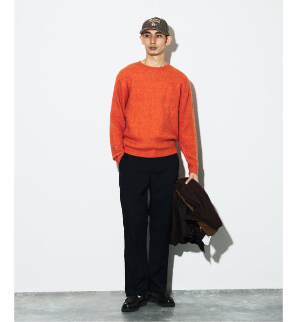 JOURNAL STANDARD「YAK / ヤク アルパカ ブレンド タック ニット」|ニット・セーター|