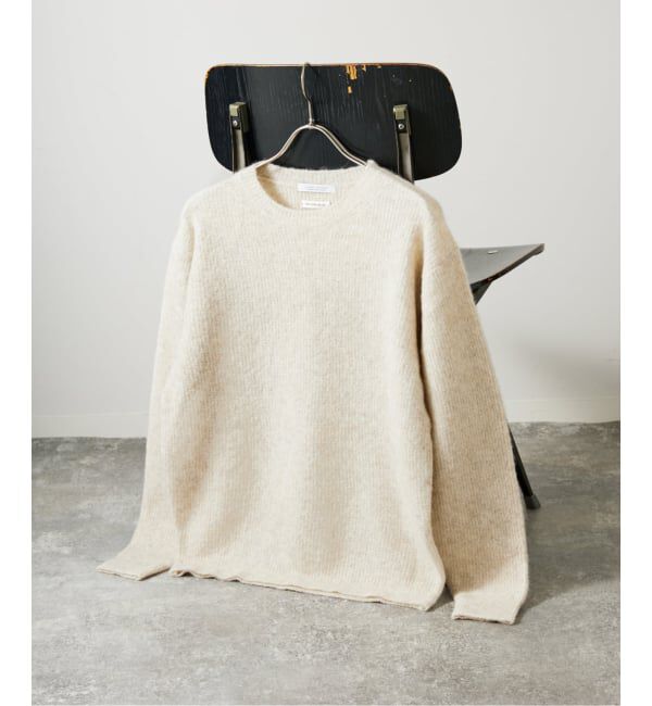 JOURNAL STANDARD「YAK / ヤク アルパカ ブレンド タック ニット」|ニット・セーター|ナチュラル