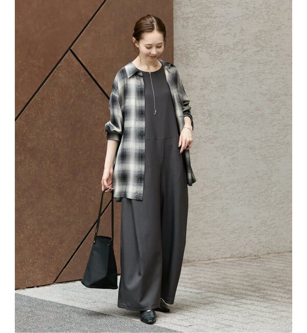 JOURNAL STANDARD「ウールライクストレッチ サロペット」|オールインワン|