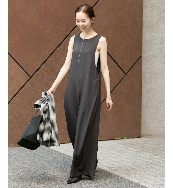 JOURNAL STANDARD「ウールライクストレッチ サロペット」|オールインワン|