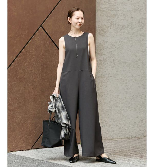 JOURNAL STANDARD「ウールライクストレッチ サロペット」|オールインワン|