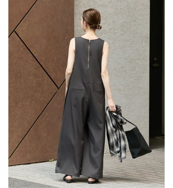 JOURNAL STANDARD「ウールライクストレッチ サロペット」|オールインワン|