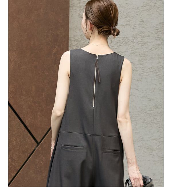 JOURNAL STANDARD「ウールライクストレッチ サロペット」|オールインワン|