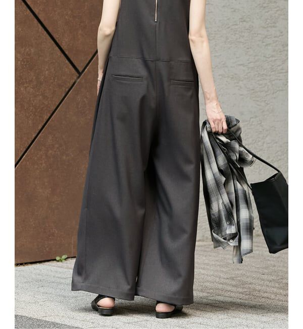 JOURNAL STANDARD「ウールライクストレッチ サロペット」|オールインワン|