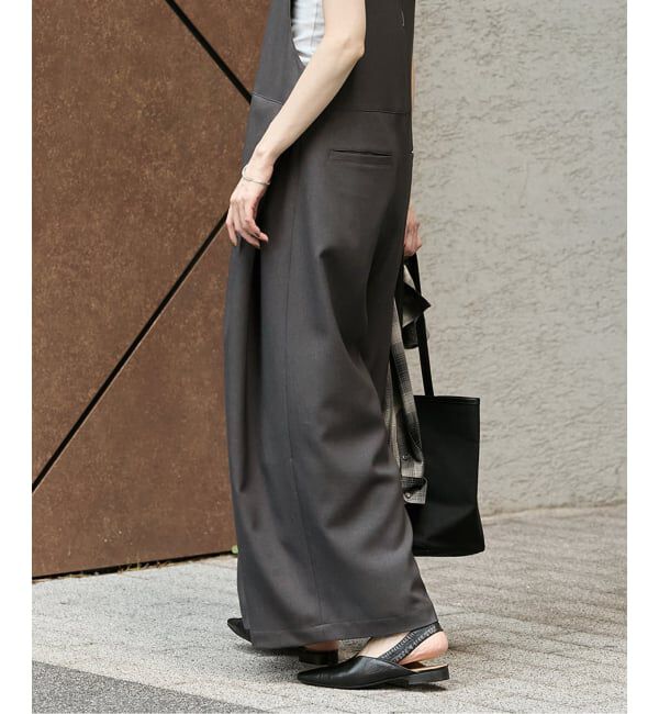 JOURNAL STANDARD「ウールライクストレッチ サロペット」|オールインワン|