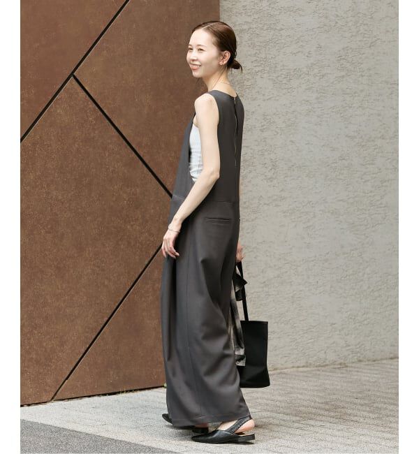 JOURNAL STANDARD「ウールライクストレッチ サロペット」|オールインワン|